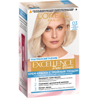 Фарба для волосся L'Oreal Paris Excellence відтінок 03 Супер-освітлювальний русявий попелястий, 1 шт